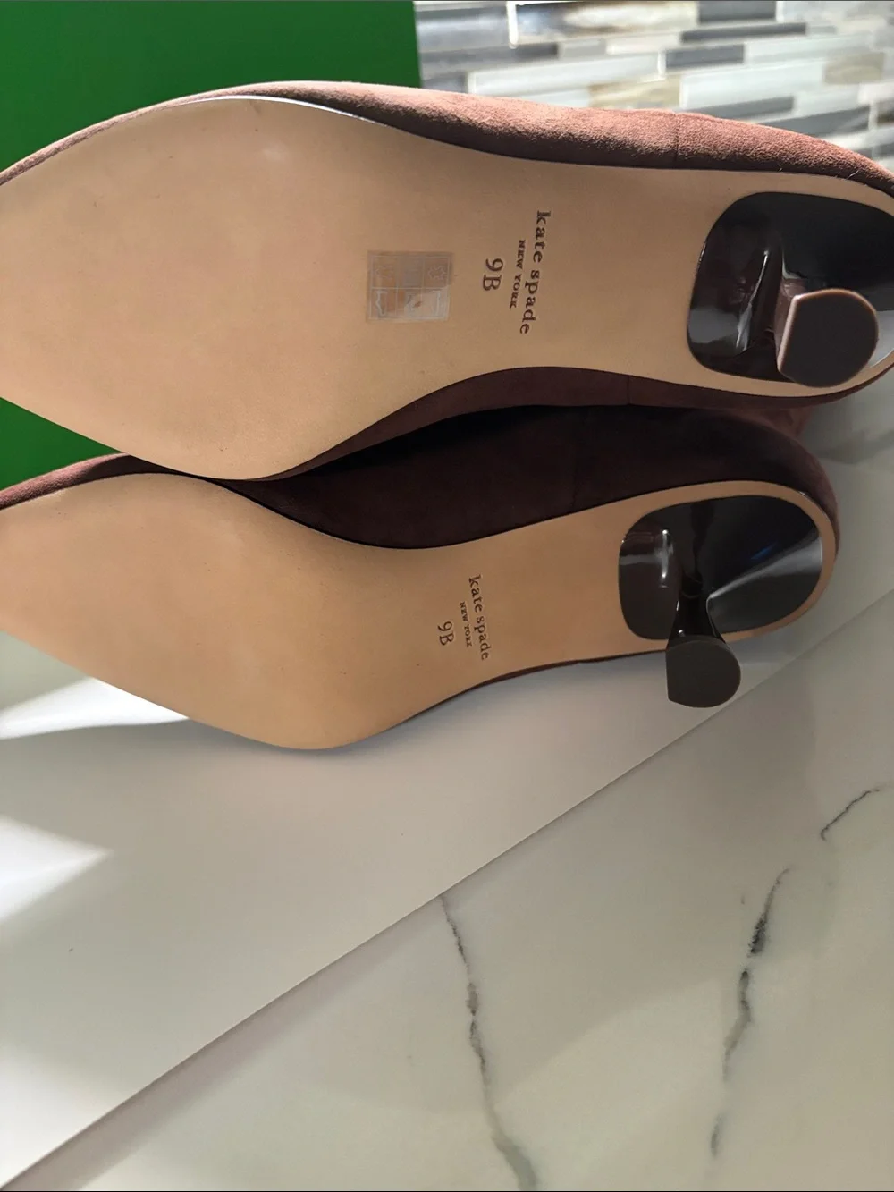 Kate Spade Adele Tall Suede Boots in Hot Fudge Brown